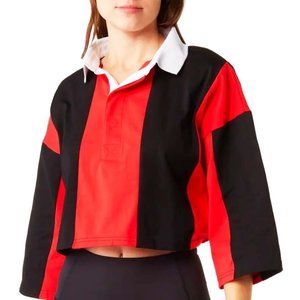 [NEW] WOMEN'S PSK COLLECTIVE SHIRT 2XL RUGBY STYLE CROP TOP WOMENS 2XLARGE POLO